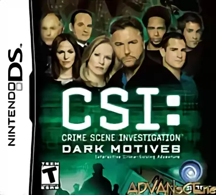 jeu CSI - Dark Motives